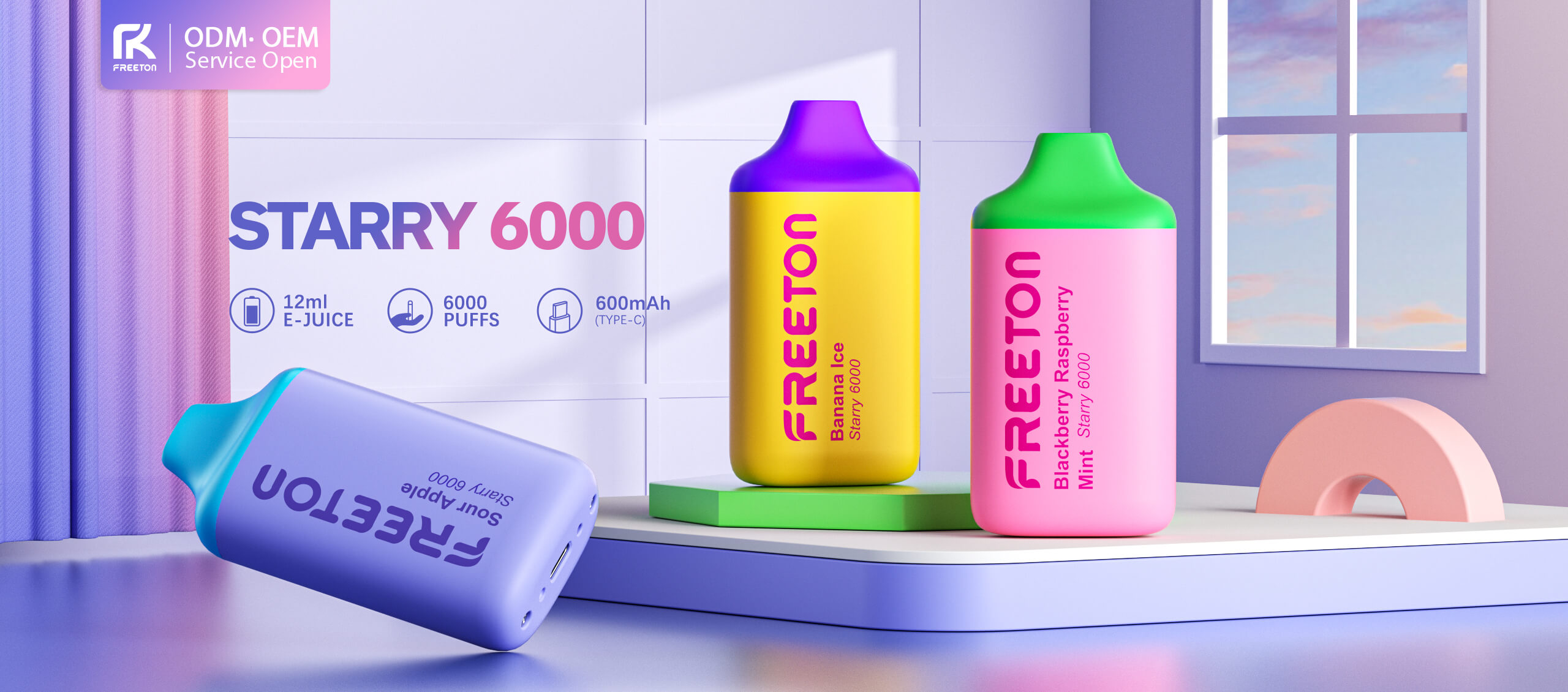 Freeton-Premium Disposable E-cigarette Brand