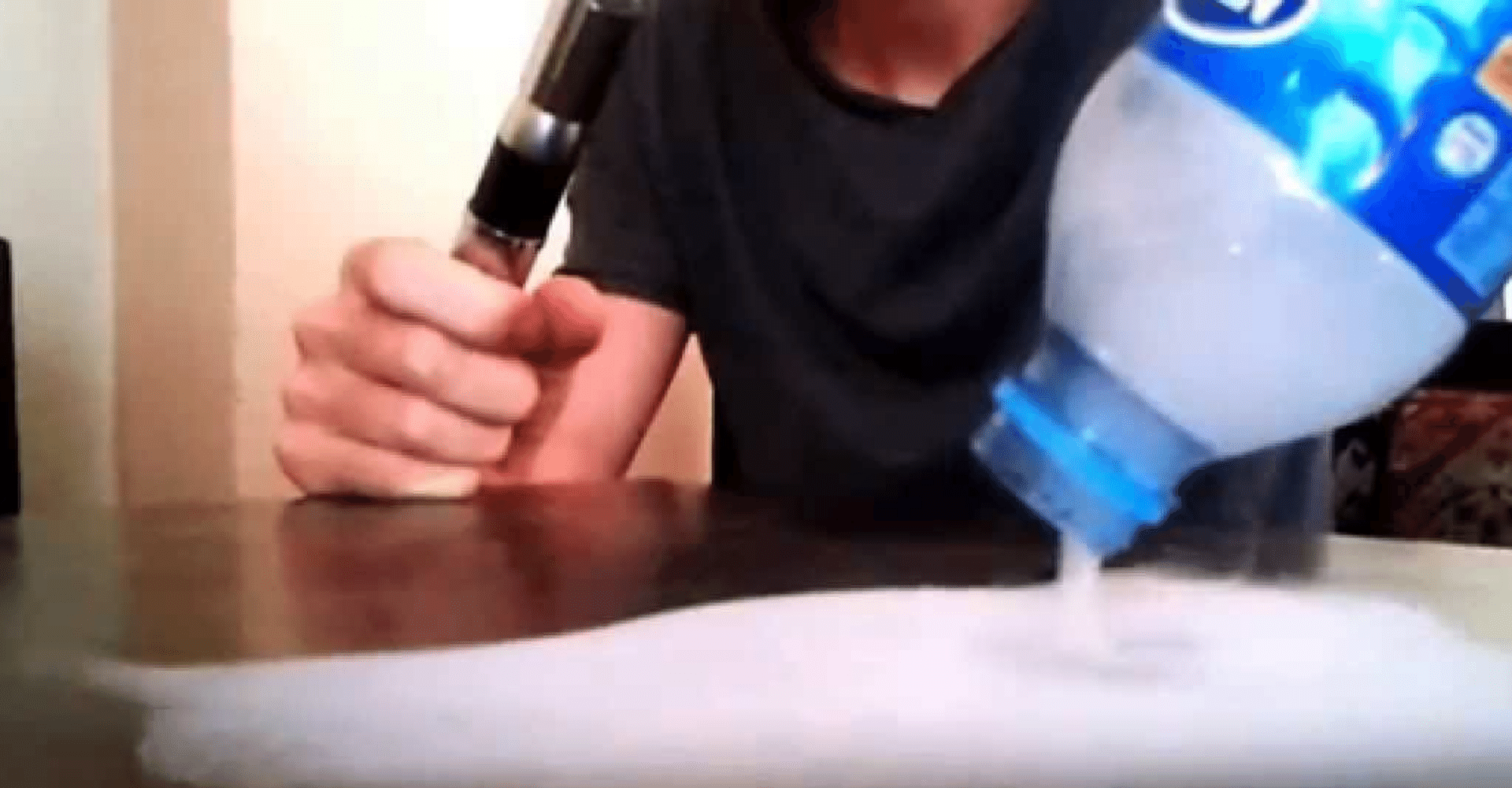 how to do the waterfall vape trick