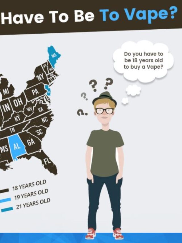how old do you have to be to vape