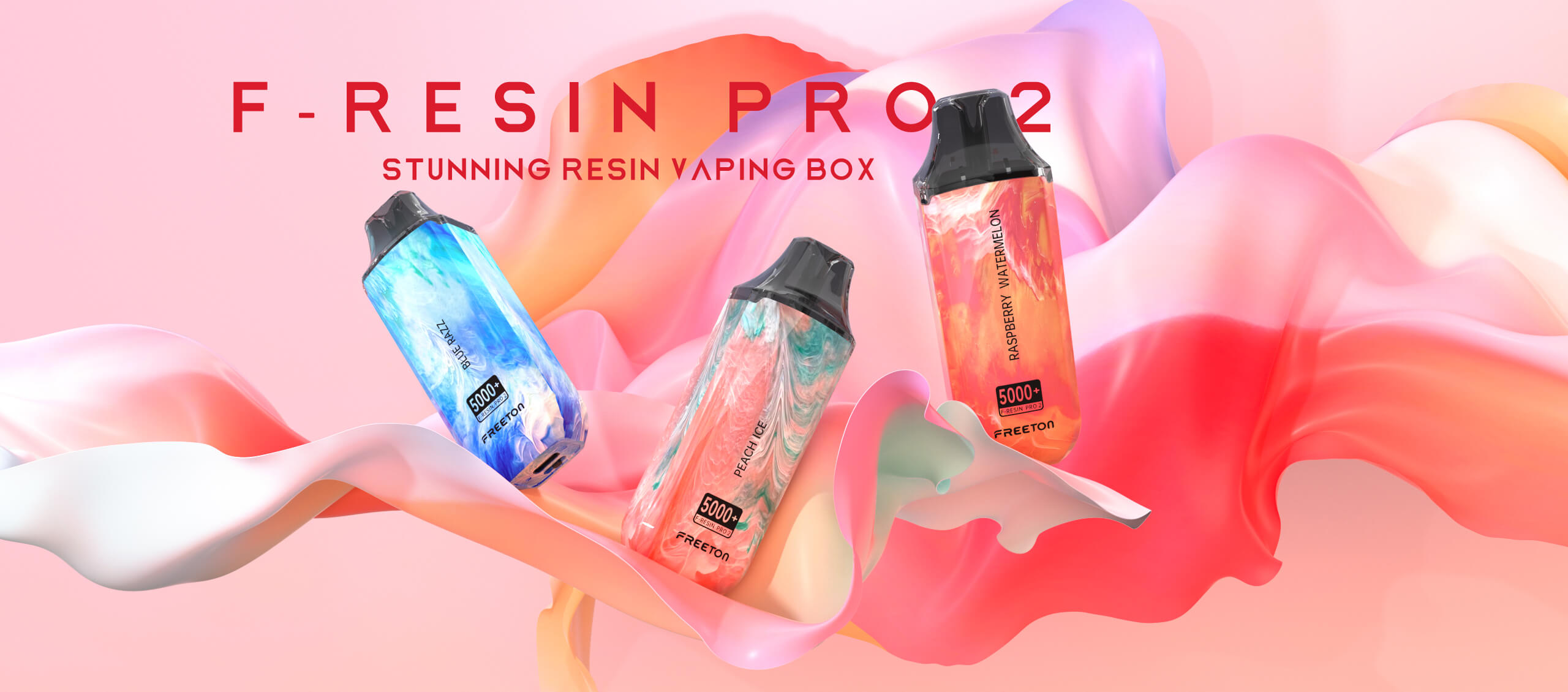 F-RESIN PRO 2  Freeton-Premium Disposable E-cigarette Brand