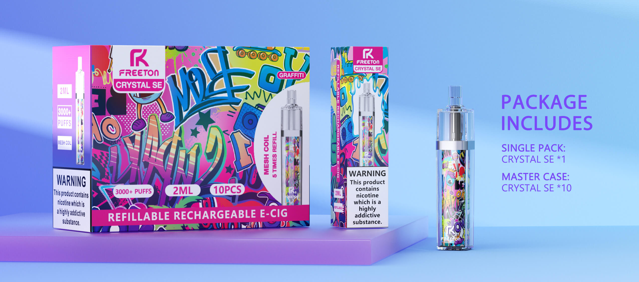 crystal electronic cigarette CRYSTAL SE