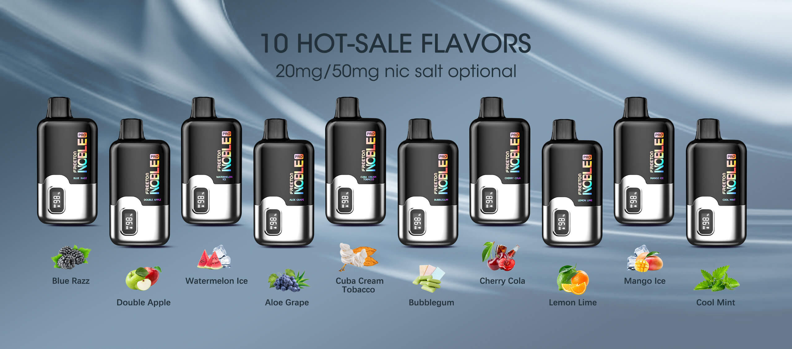 NOBLE PRO | Freeton-Premium Disposable E-cigarette Brand