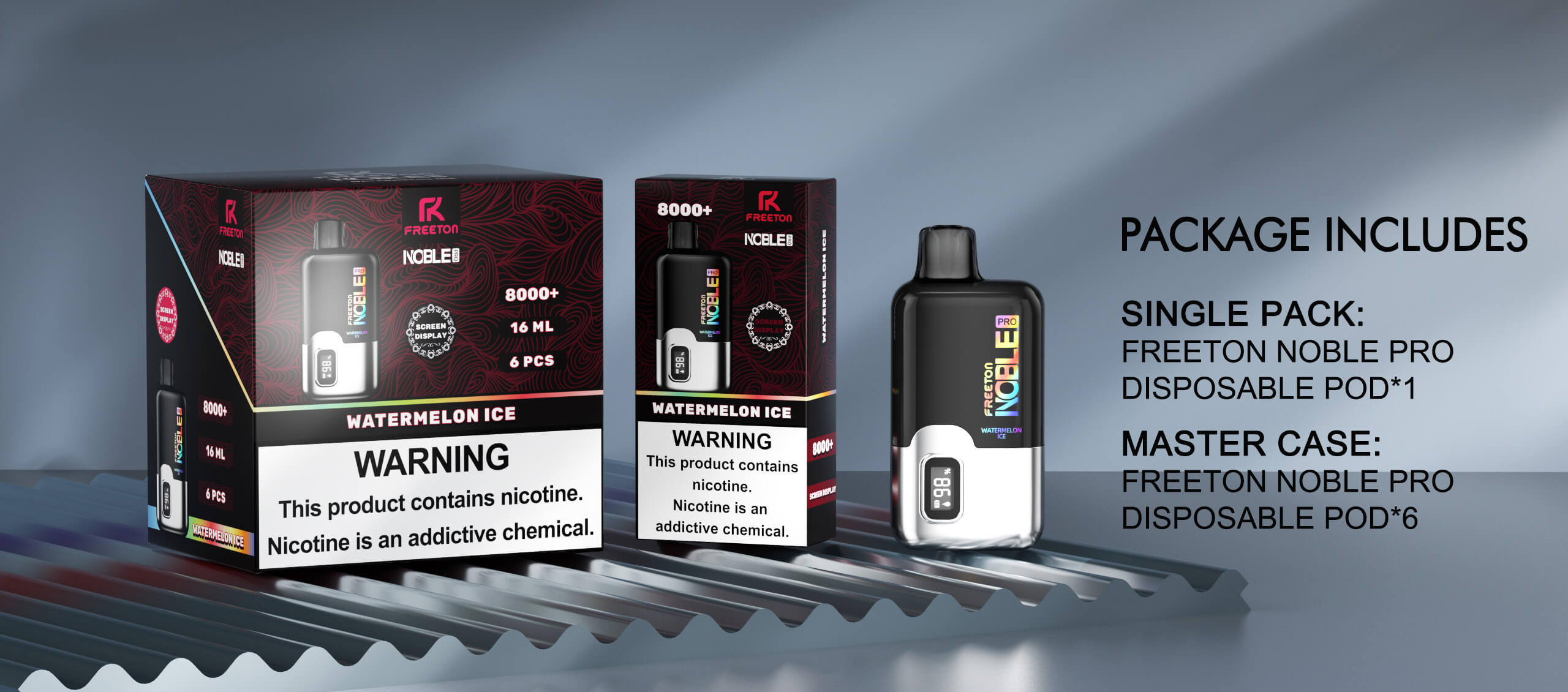 NOBLE PRO | Freeton-Premium Disposable E-cigarette Brand