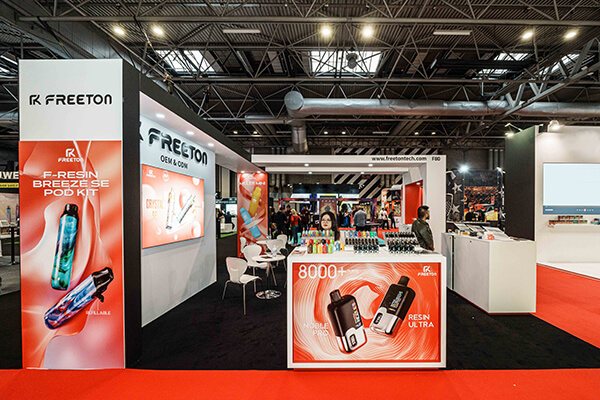 FREETON Showcases Cutting-Edge Disposable Vapes at The VAPER EXPO UK in Birmingham