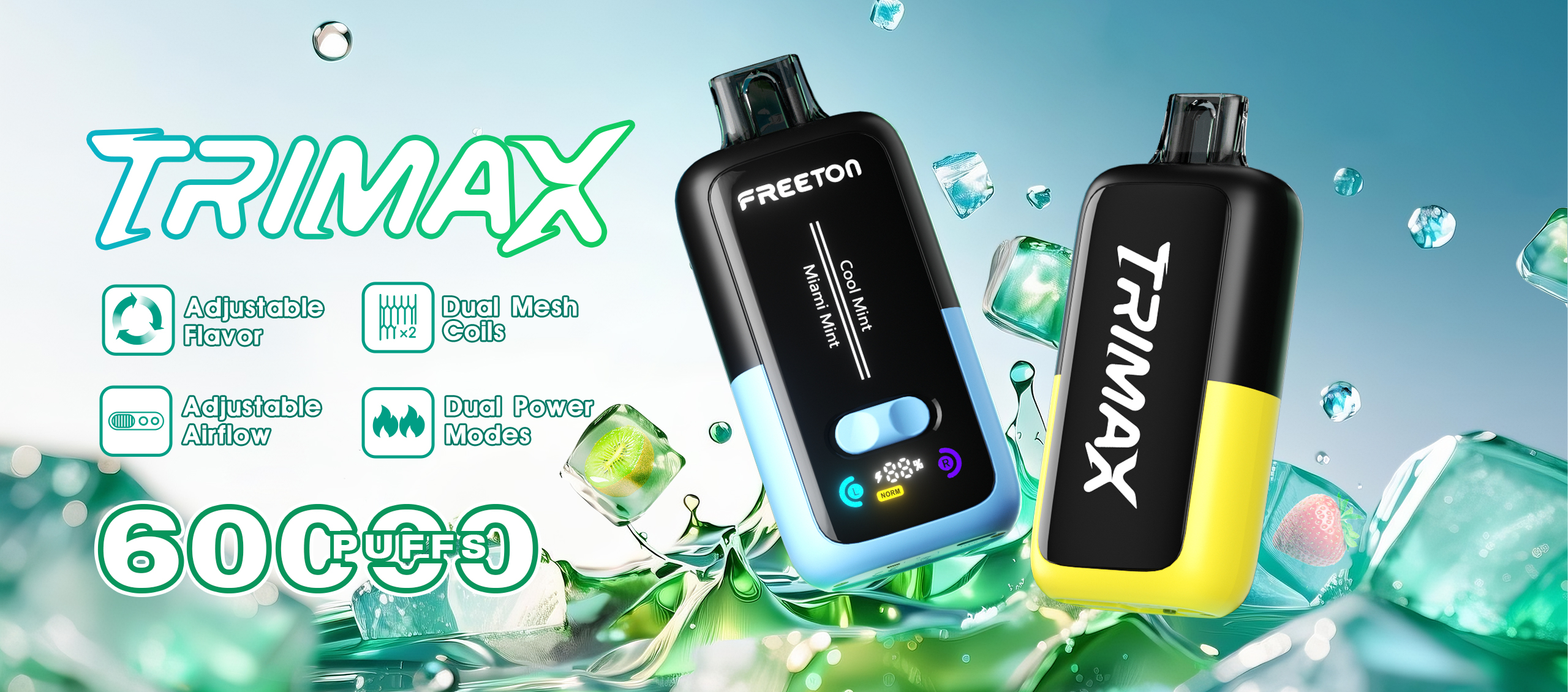 TRIMAX | Freeton-Premium Disposable E-cigarette Brand