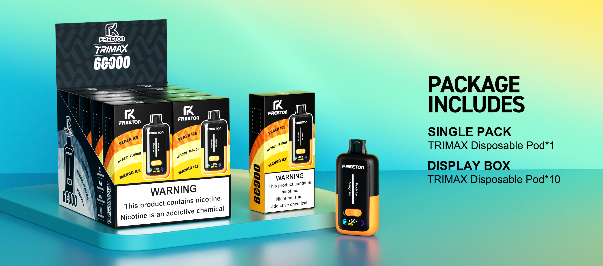 TRIMAX | Freeton-Premium Disposable E-cigarette Brand